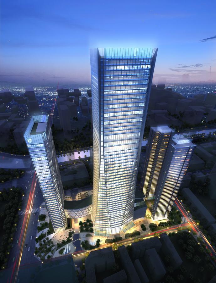 Tianfu IN Service Apartement Chengdu Exterior foto